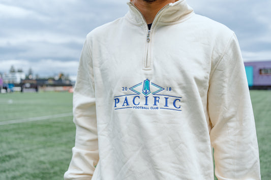 Peace Collective Cream Quarter-Zip
