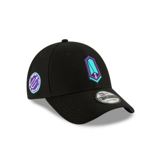 New Era 9forty Black Adjustable Primary Hat