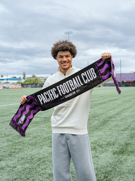 2026 Primary Scarf (Black & Purple)