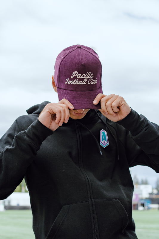 Peace Collective Purple Corduroy Hat (Adjustable)