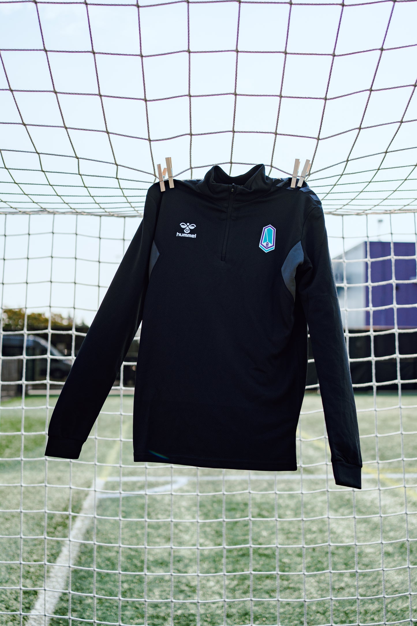 Black Training Quarter Zip