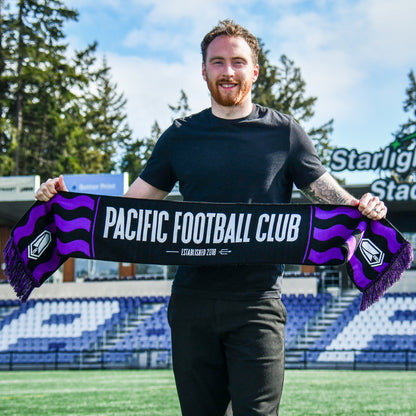 2026 Primary Scarf (Black & Purple)