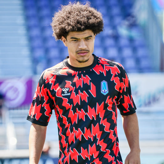 Red & White Out Match Warm Up Shirt