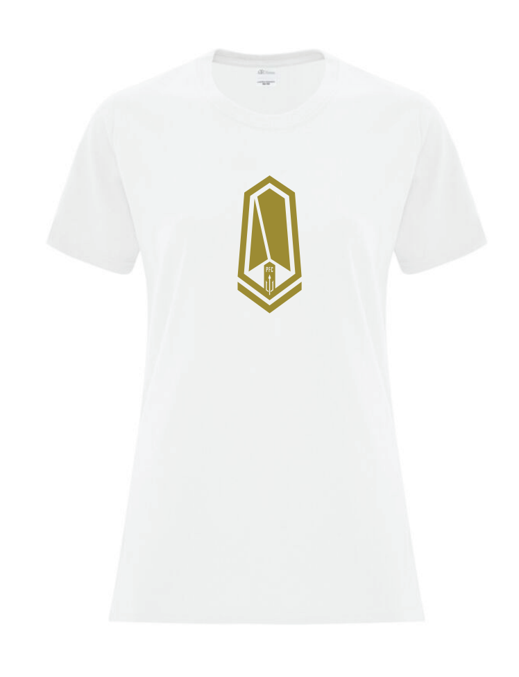 Ladies Gold Logo T-Shirt